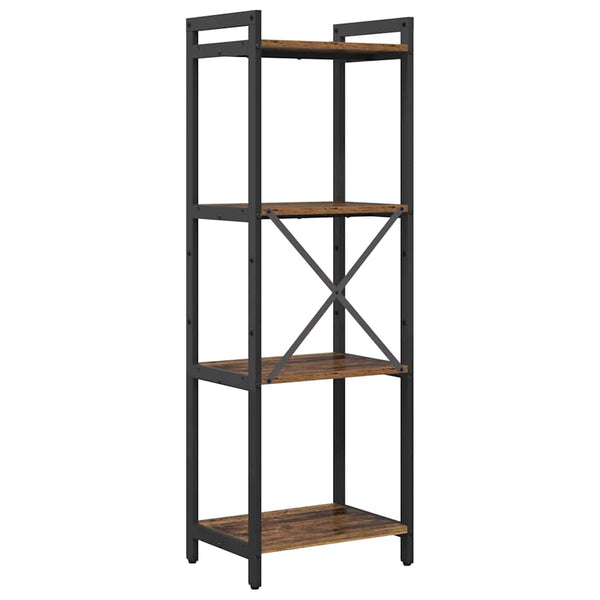 Bücherregal Altholz 119 cm