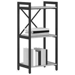 Bücherregal Grau Sonoma 40x30x85 cm