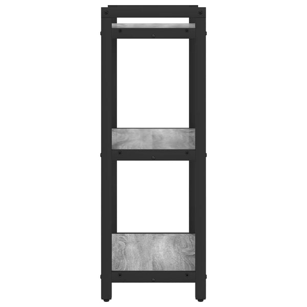 Bücherregal Grau Sonoma 40x30x85 cm