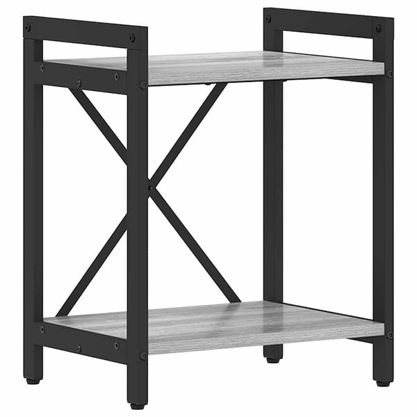 Bücherregal Grau Sonoma 40x30x50cm
