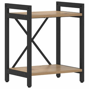 vidaXL Étagère à livres chêne artisan 40 x 30 x 50 cm bois d'ingénierie
