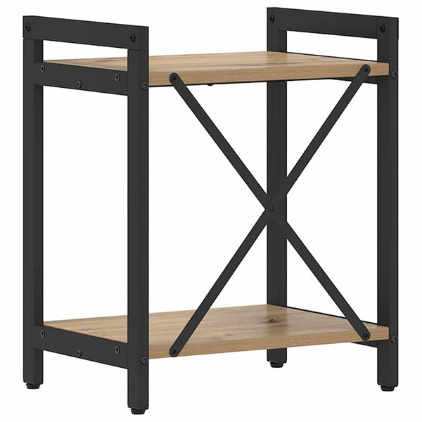 vidaXL Étagère à livres chêne artisan 40 x 30 x 50 cm bois d'ingénierie