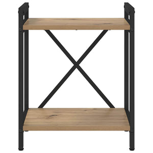 vidaXL Étagère à livres chêne artisan 40 x 30 x 50 cm bois d'ingénierie
