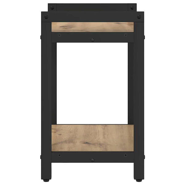 vidaXL Étagère à livres chêne artisan 40 x 30 x 50 cm bois d'ingénierie