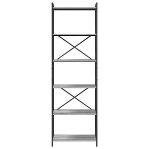 Bücherregal Grau Sonoma 189,5 cm