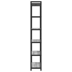 Bücherregal Grau Sonoma 189,5 cm