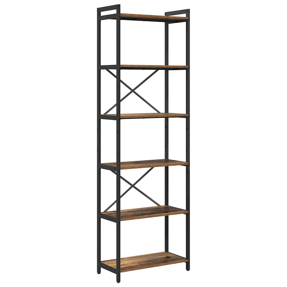 Bücherregal Altholz, 189,5 cm hoch