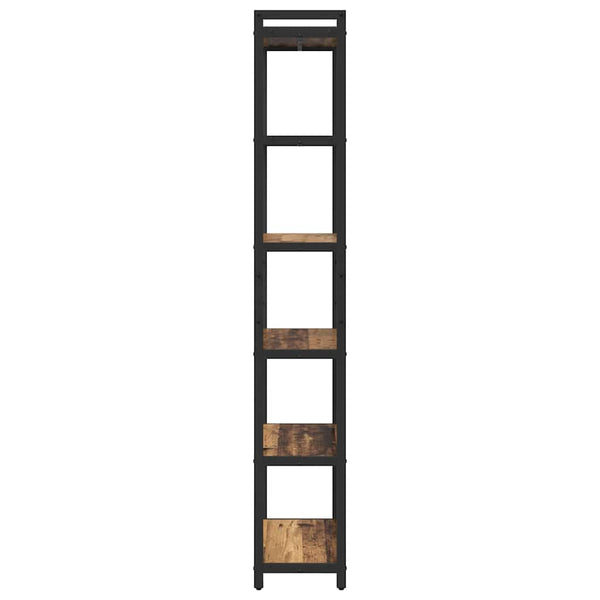 Bücherregal Altholz, 189,5 cm hoch