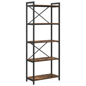 Bücherregal Geräucherte Eiche 60x30x155cm