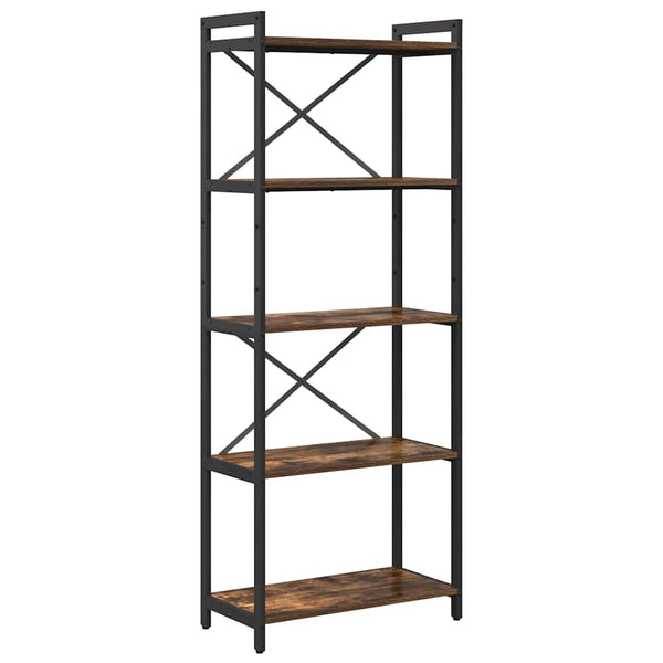 Bücherregal Geräucherte Eiche 60x30x155cm