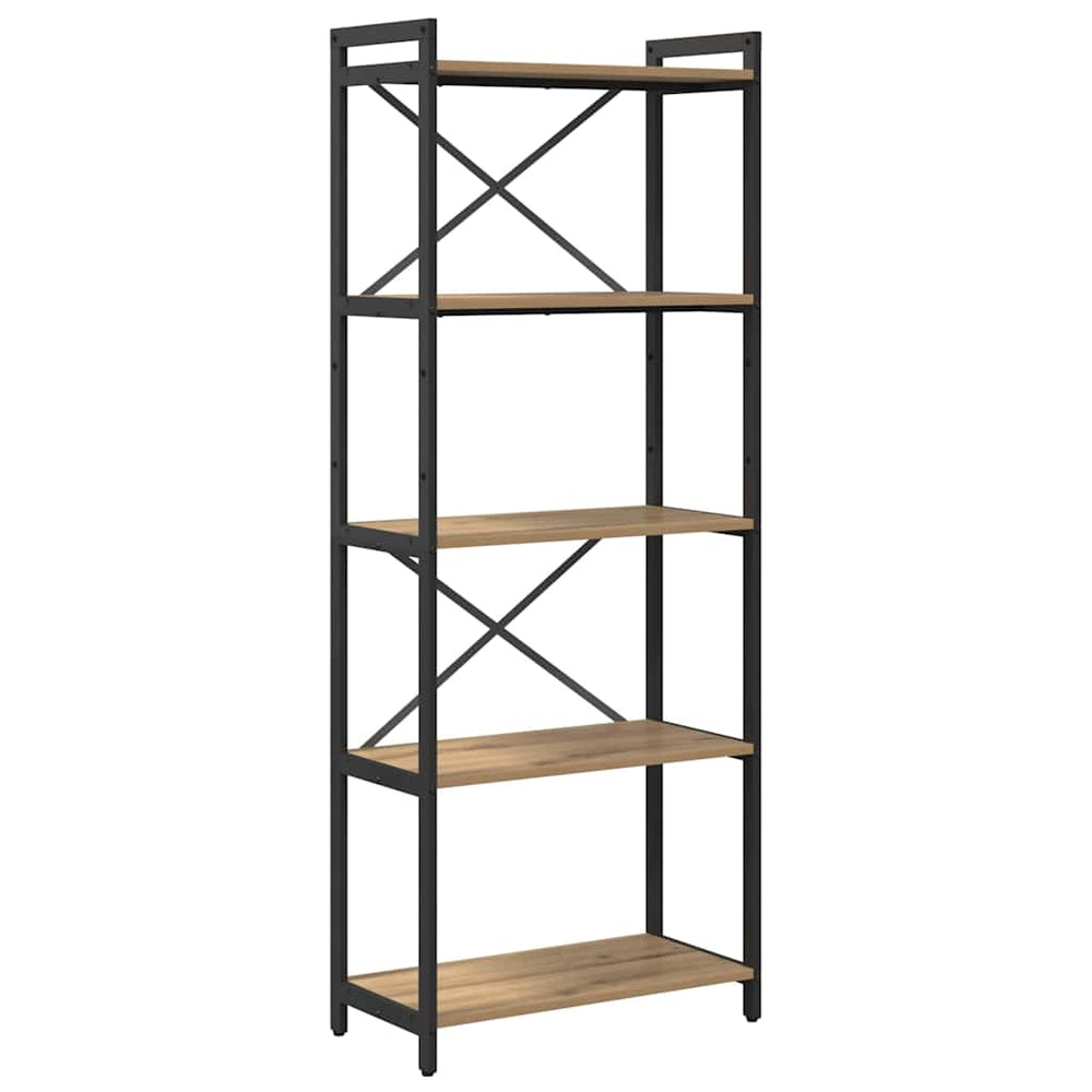 Bücherregal Artisan Eiche 60x30x155 cm