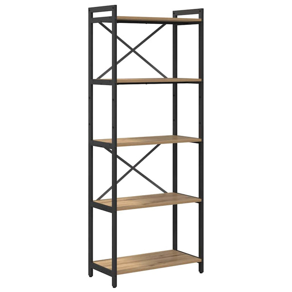 Bücherregal Artisan Eiche 60x30x155 cm