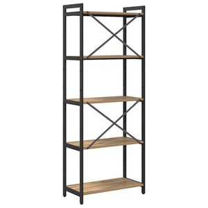 Bücherregal Artisan Eiche 60x30x155 cm