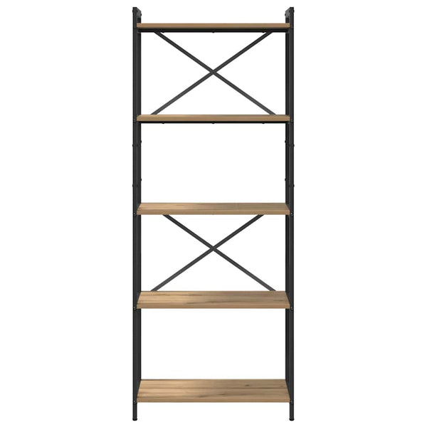 Bücherregal Artisan Eiche 60x30x155 cm