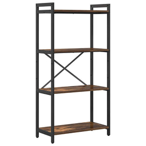 Bücherregal Geräucherte Eiche 60x30x120 cm
