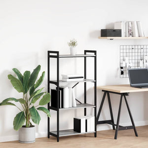 Bücherregal Grau Sonoma 60x30x120cm