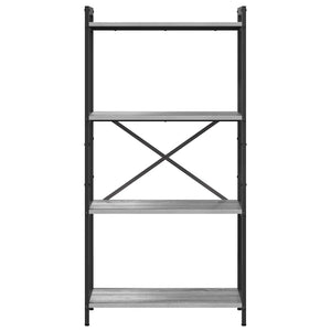 Bücherregal Grau Sonoma 60x30x120cm