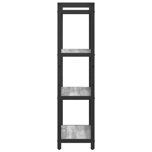Bücherregal Grau Sonoma 60x30x120cm