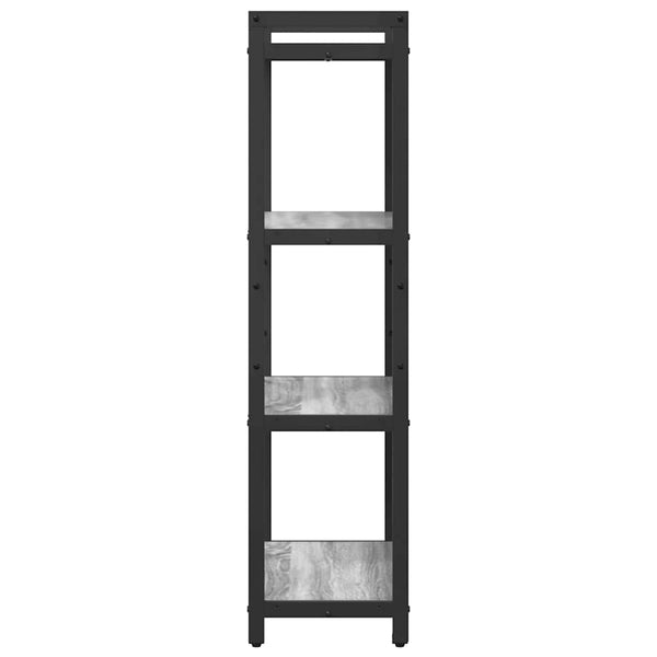 Bücherregal Grau Sonoma 60x30x120cm