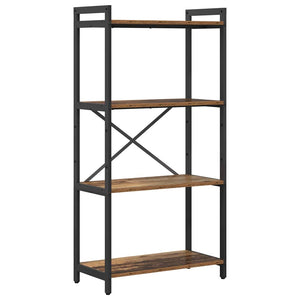 Bücherregal Altholz 60x30x120cm