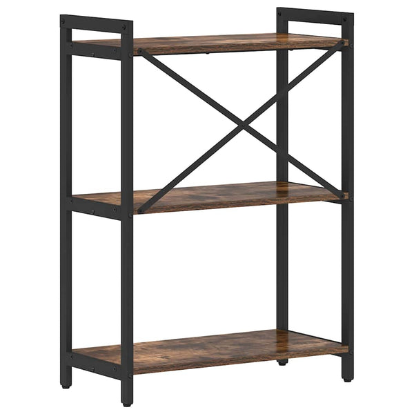 Bücherregal Geräucherte Eiche 60x30x85cm