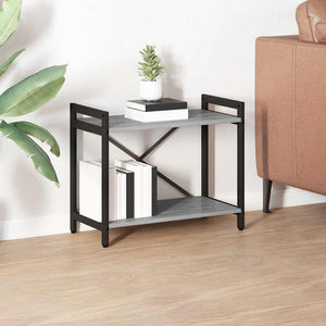 Bücherregal Grau Sonoma 60 cm