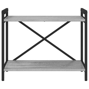 Bücherregal Grau Sonoma 60 cm