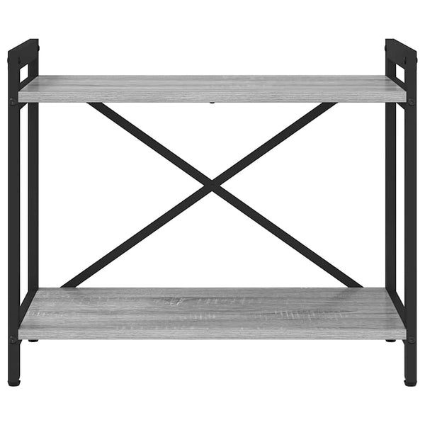 Bücherregal Grau Sonoma 60 cm