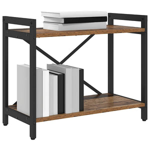 Bücherregal Altholz 60x30x50cm