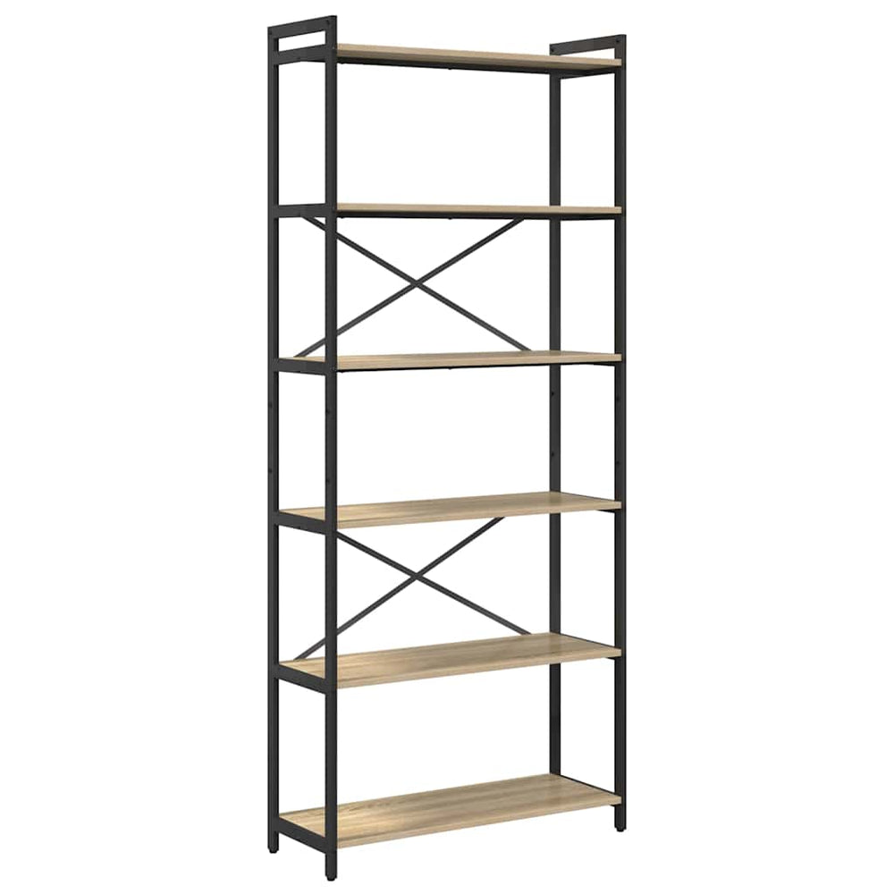 Bücherregal Sonoma Eiche 80x30x189,5 cm
