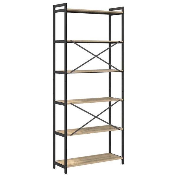 Bücherregal Sonoma Eiche 80x30x189,5 cm