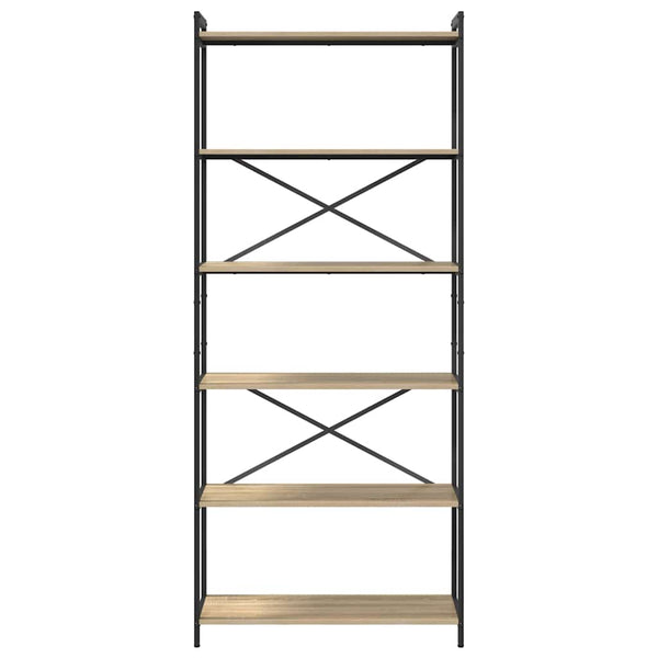 Bücherregal Sonoma Eiche 80x30x189,5 cm