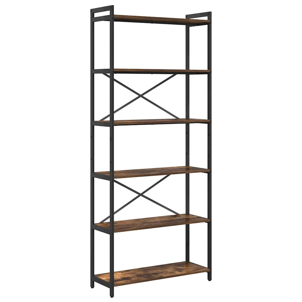 Bücherregal Geräucherte Eiche 80x30x189,5cm