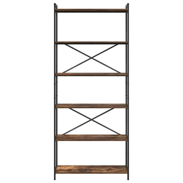 Bücherregal Geräucherte Eiche 80x30x189,5cm