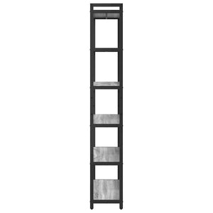 Bücherregal Grau Sonoma 80 cm