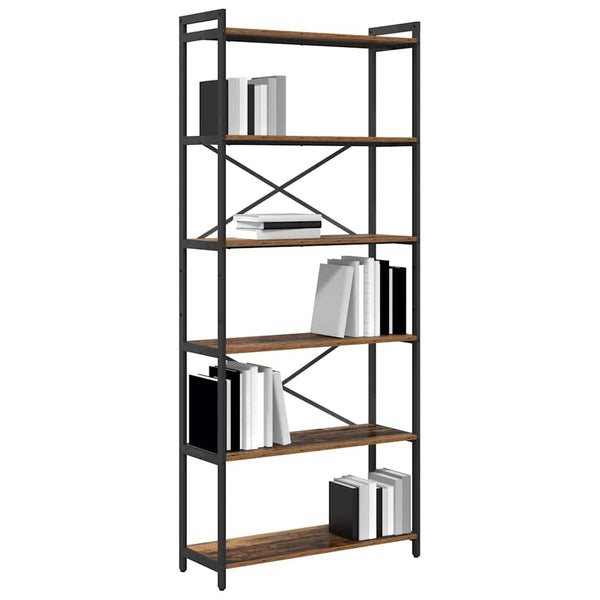 Bücherregal Altholz 80 cm