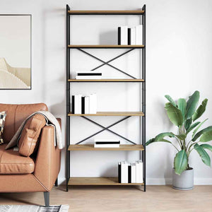 Bücherregal Artisan Eiche 80x30x189,5cm