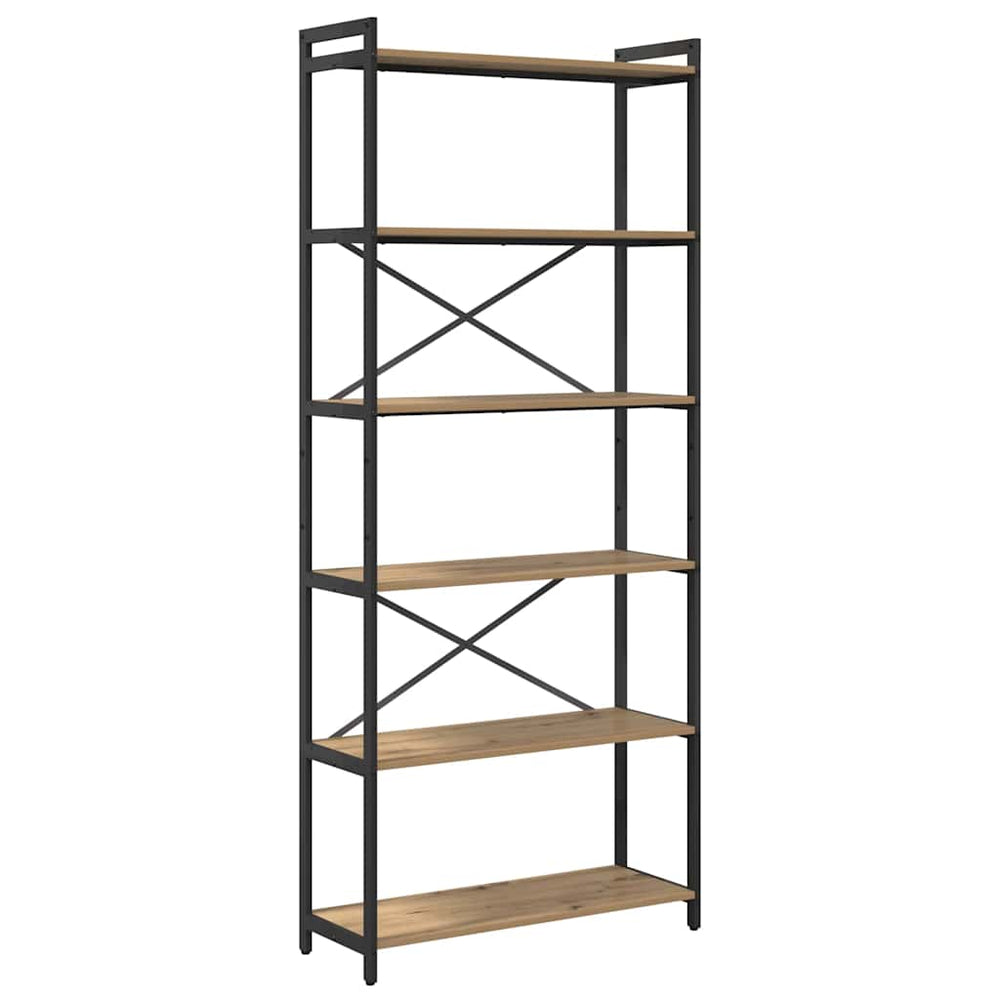 Bücherregal Artisan Eiche 80x30x189,5cm