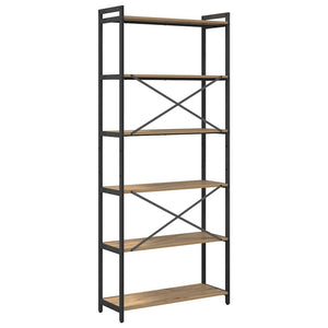 Bücherregal Artisan Eiche 80x30x189,5cm