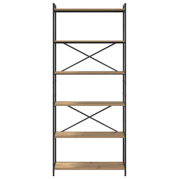 Bücherregal Artisan Eiche 80x30x189,5cm