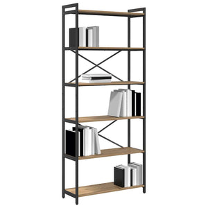 Bücherregal Artisan Eiche 80x30x189,5cm