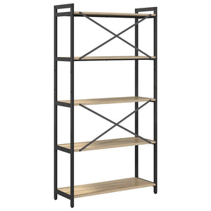 Bücherregal Sonoma Eiche 80x30x155cm