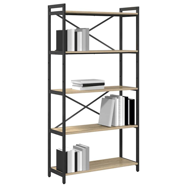 Bücherregal Sonoma Eiche 80x30x155cm