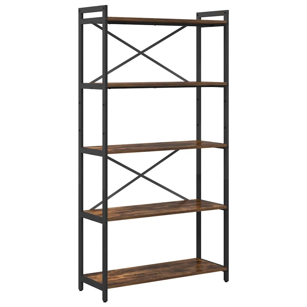 Bücherregal Geräucherte Eiche 80x30x155cm