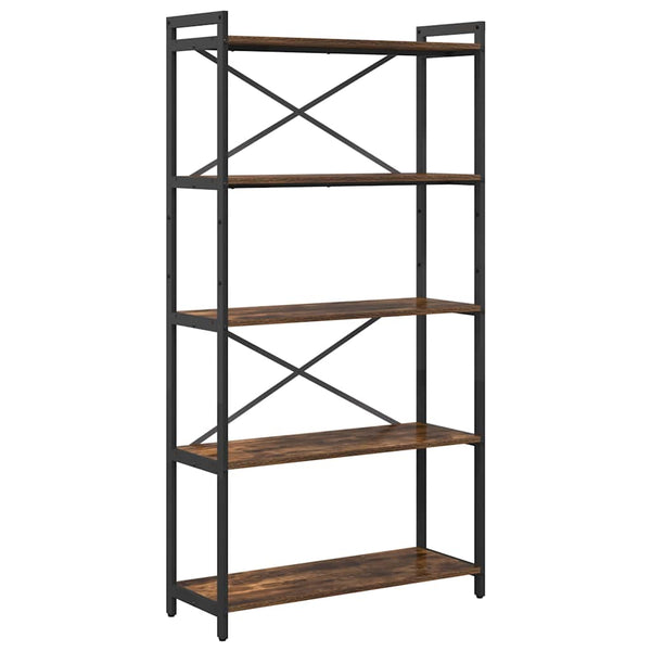 Bücherregal Geräucherte Eiche 80x30x155cm