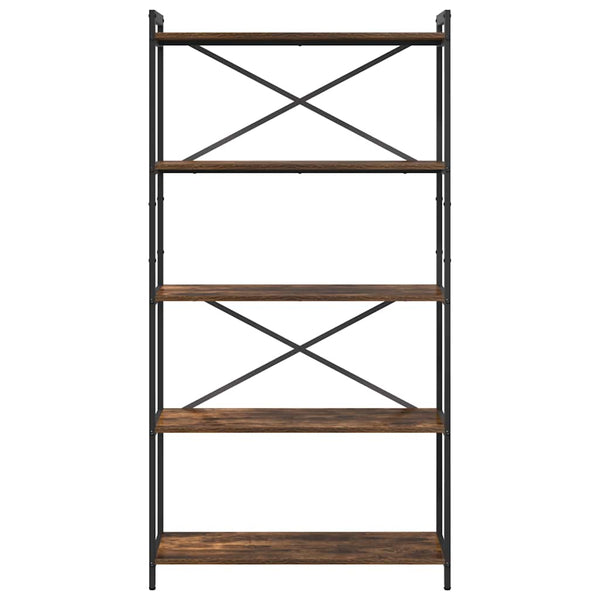 Bücherregal Geräucherte Eiche 80x30x155cm