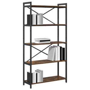 Bücherregal Geräucherte Eiche 80x30x155cm
