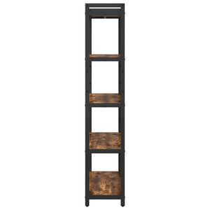 Bücherregal Geräucherte Eiche 80x30x155cm
