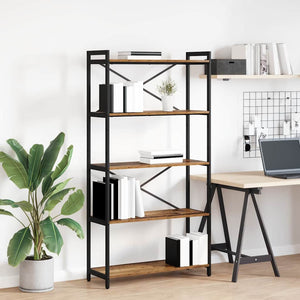Bücherregal Altholz 80x30x155cm