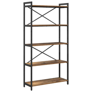 Bücherregal Altholz 80x30x155cm